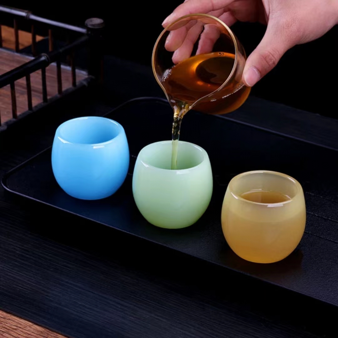 【汀和大福】闻香品茗杯琉璃主人杯 【汀和大福】闻香品茗杯琉璃主人杯