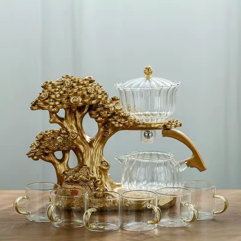 【汀和大福】金枝玉葉發財樹茶具!