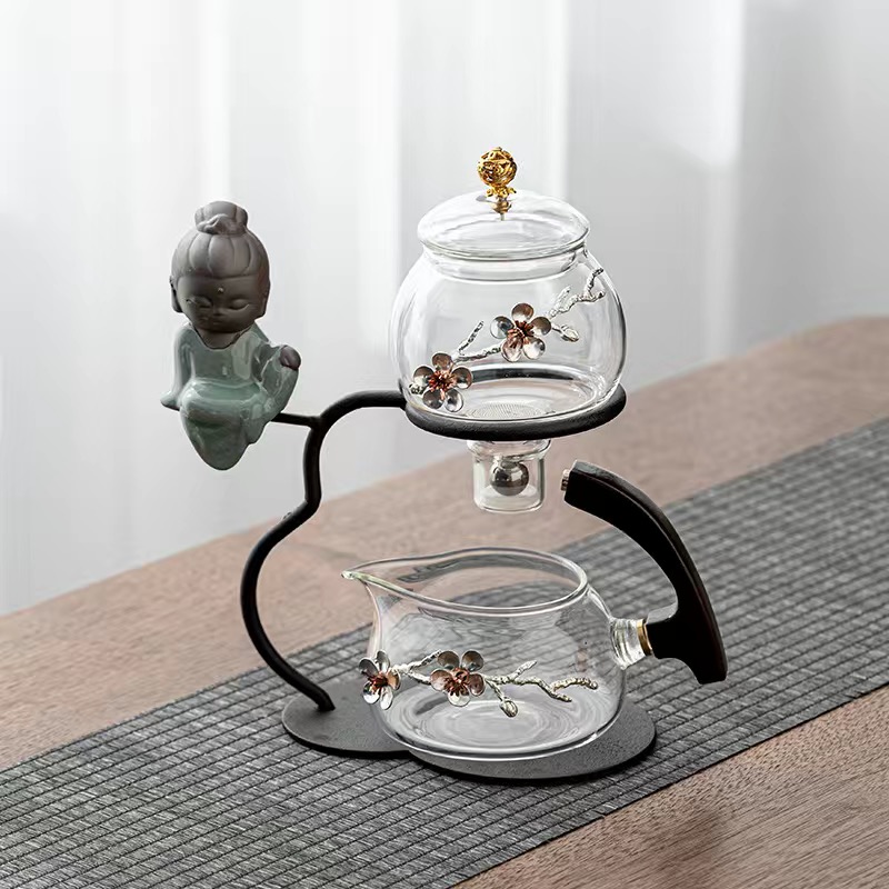 【汀和大福】2023新品!禪意/梅花·銀魚/祥雲創意自動茶具套裝!新店開業,限時下殺! 【汀和大福】2023新品!禪意/梅花·銀魚/祥雲創意自動茶具套裝!新店開業,限時下殺!