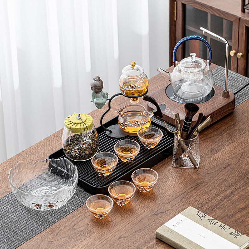 【汀和大福】2023新品!禪意/梅花·銀魚/祥雲創意自動茶具套裝!新店開業,限時下殺! 【汀和大福】2023新品!禪意/梅花·銀魚/祥雲創意自動茶具套裝!新店開業,限時下殺!