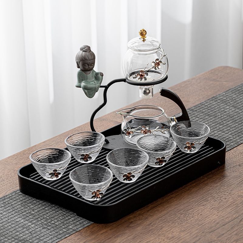 【汀和大福】2023新品!禪意/梅花·銀魚/祥雲創意自動茶具套裝!新店開業,限時下殺! 【汀和大福】2023新品!禪意/梅花·銀魚/祥雲創意自動茶具套裝!新店開業,限時下殺!