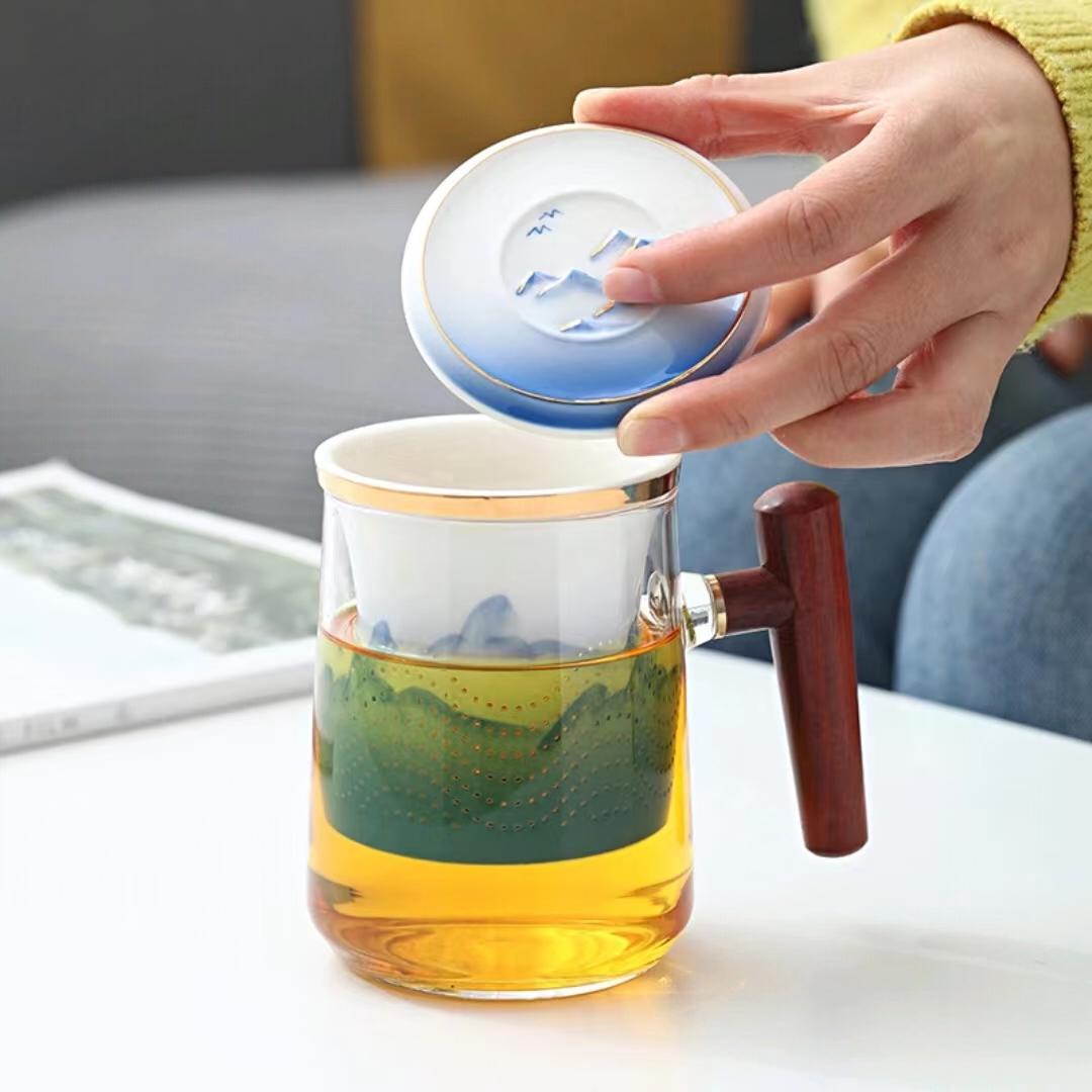 【汀和大福】又見山水觀山辦公室手繪馬克杯 【汀和大福】又見山水觀山辦公室手繪馬克杯