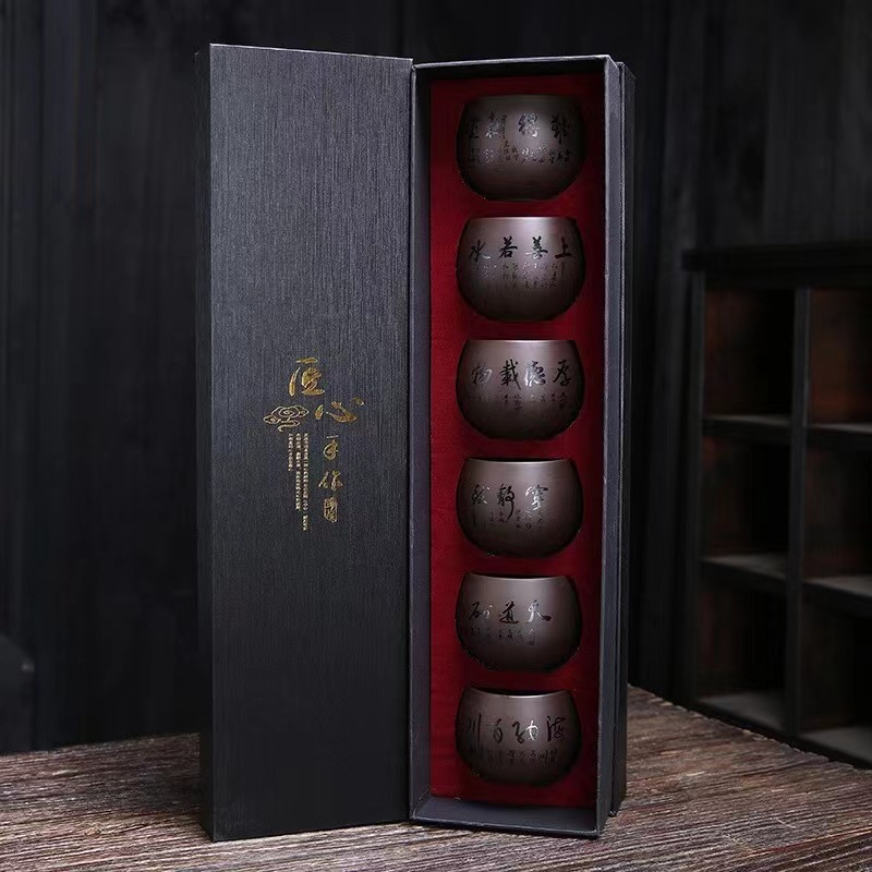 【汀和大福】國民茶器 真紫砂品茗杯 真砂石料 匠心雕琢