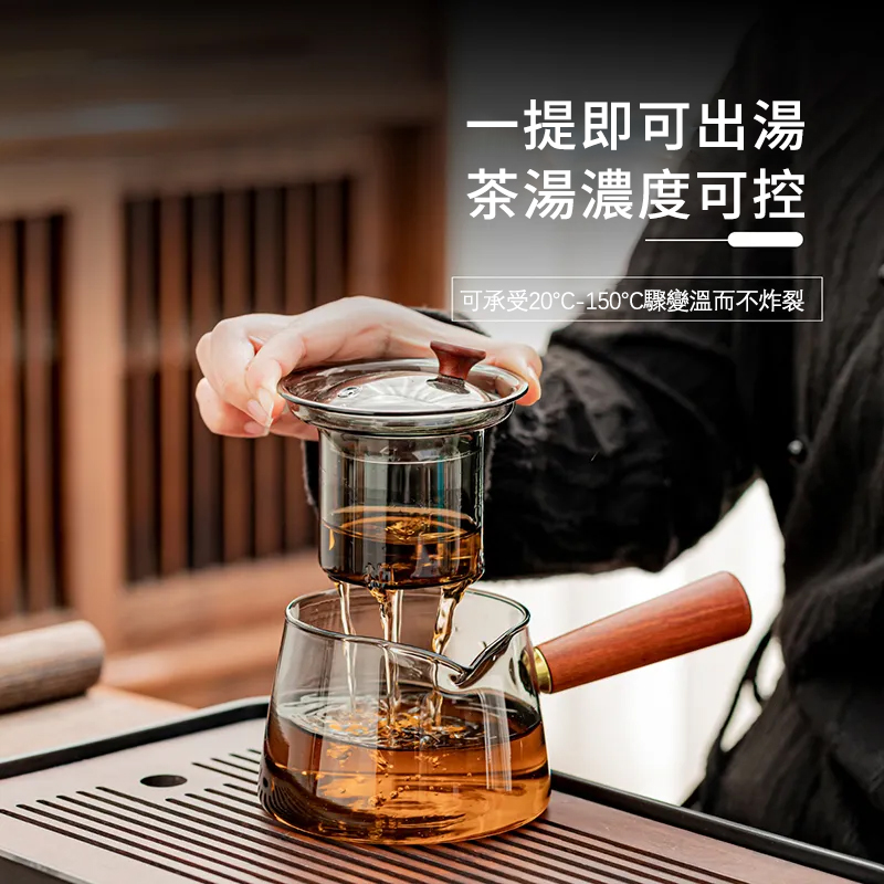 【汀和大福】玻璃茶具套裝耐高溫家用輕奢泡茶壺